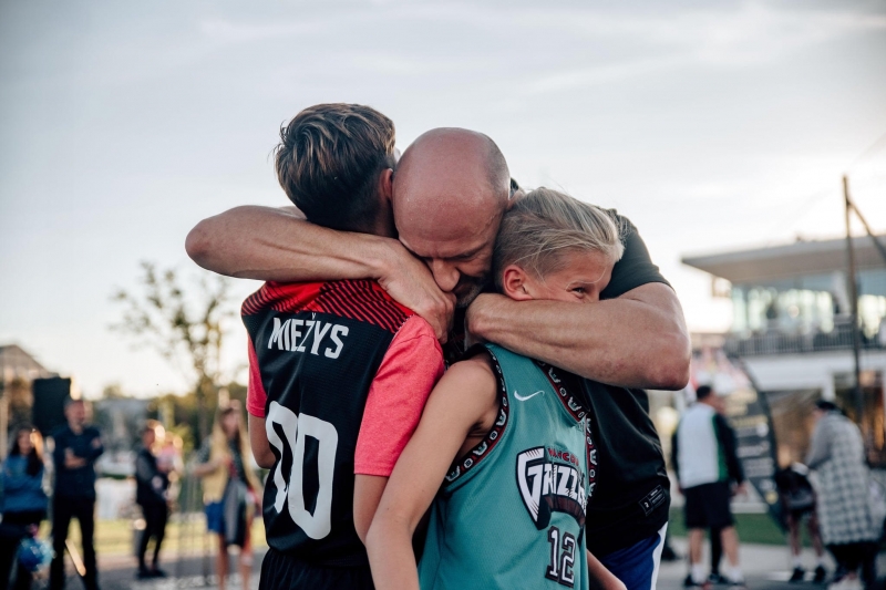 3×3 šeimų krepšinio turnyras prie Baltojo tilto