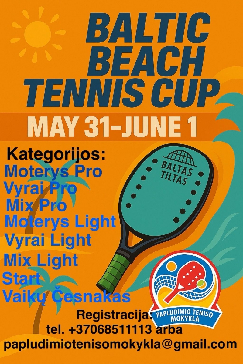 „BALTIC BEACH TENNIS CUP“